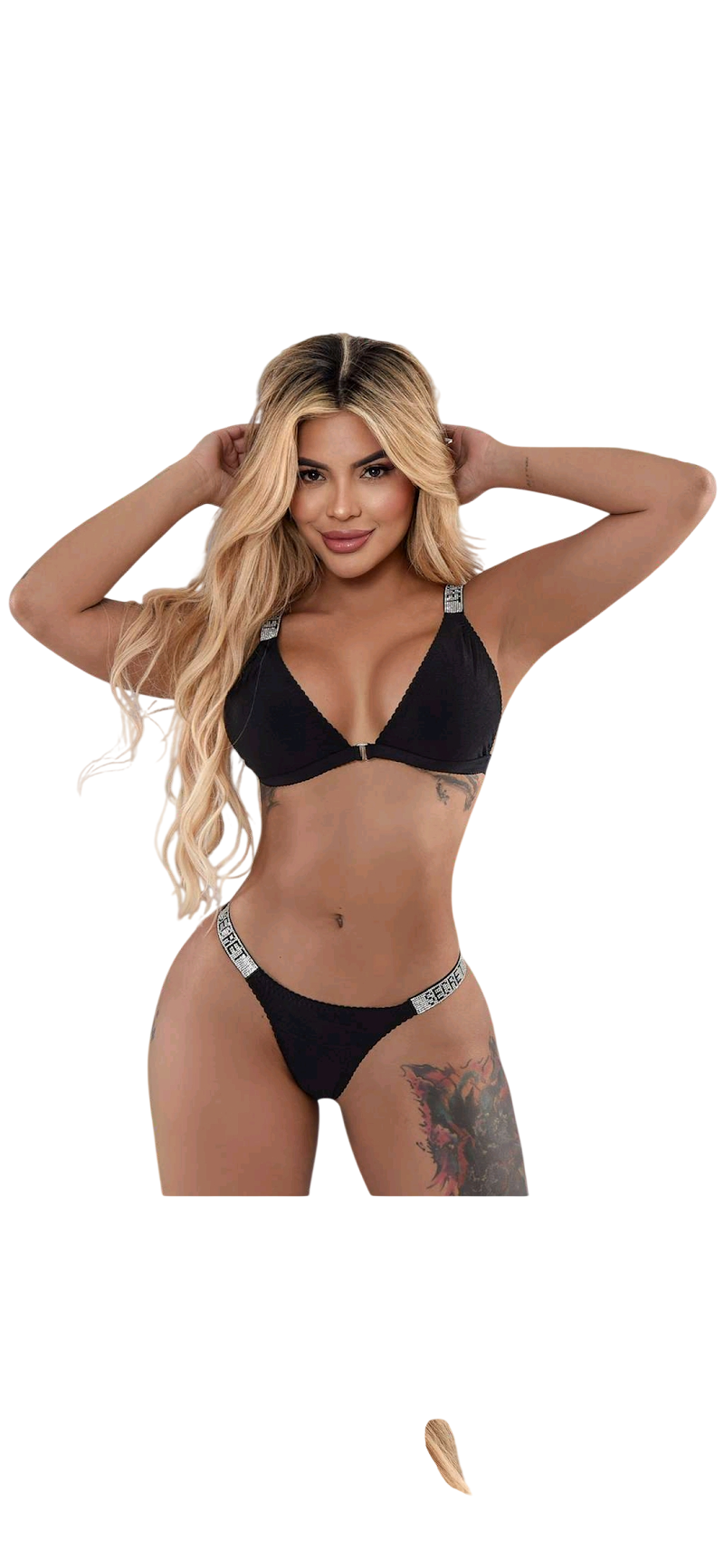 Conjunto De Lenceria · Negro · E-040